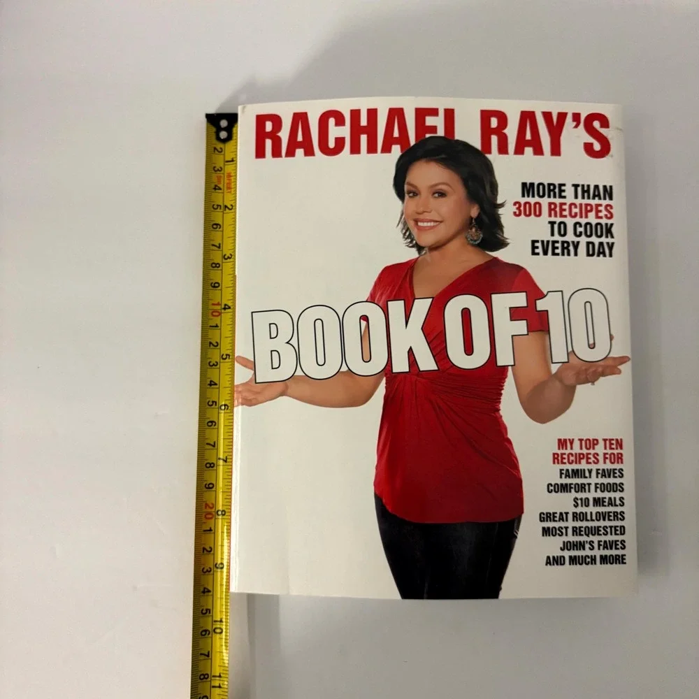 Rachael Ray's Book of 10 Cookbook 300 Recipes 1st Ed 2009 Paperback